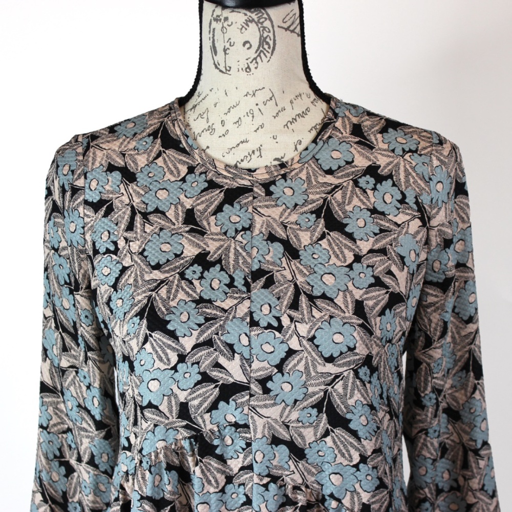 Rebecca Taylor 100% Silk Floral Top - Picture 3 of 10